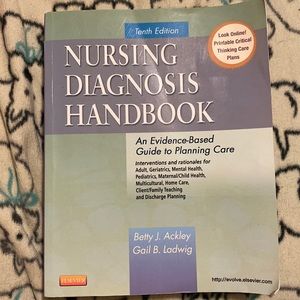 10th Edition Ackley & Ladwig Nursing Diagnosis Handbook